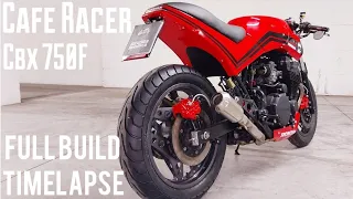 Cafe racer build - Honda CBX 750 - FULL BUILD (Timelapse)