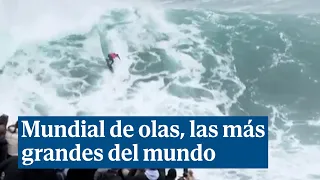 Portugal celebra el el Mundial de Surf de olas gigantes