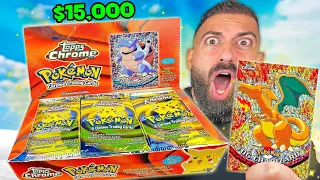 I Finally Opened My Forgotten $15,000 Chrome Pokemon Box