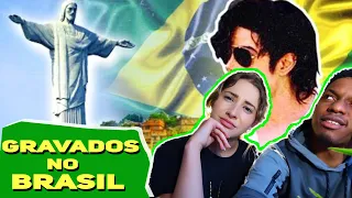 Gringa Reage A "12 INTERNATIONAL videoclips recorded in BRAZIL!" (Michael Jackson,  Snoop Dogg) 🇧🇷 🎵