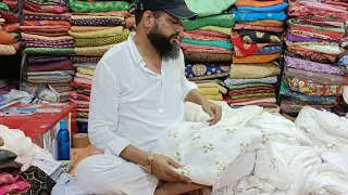 🔥😱#Instagram💯trending dzine peor white fabric #katran market ph.9107171400.8459154732