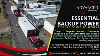 Essential Backup Power Diesel Generator Delivery