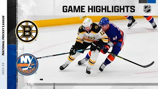 Bruins @ Islanders 1/18 | NHL Highlights 2023