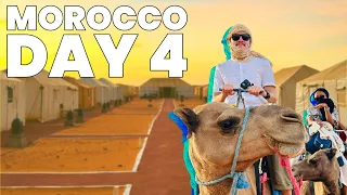 MOROCCO Day 4 - Camping in the Sahara Desert!