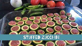 How to Make Stuffed Zucchini | Zucchini Recipe with Ground Beef |