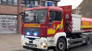 WLF + HLF der Feuerwehr Herten /Einsatzfahrten Ruhrgebiet