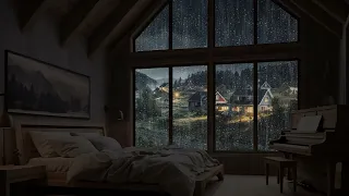 Relax Your Mind and Body - Enjoy a Peaceful Sleep with Healing Rain Sounds for Stress Relief