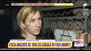 Un tată recunoaște, cu nonşalanţă în faţa întregii ţări, că a abuzat-o pe fiica iubitei lui