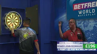 Rowby-John Rodriguez - 9 Dart Challenge at Betfred World Matchplay