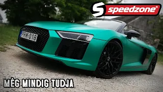 Speedzone-használt teszt: Audi R8 V10 (2017) Még mindig tudja