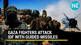 Israeli Soldiers Attacked With Soviet-Era Guided Missile By Palestinian Fighters In Gaza | Watch