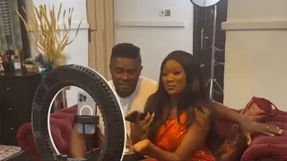 Enjoy some behind the scene with CHINENYE NNEBE & SAM MAURIS for new movie coming#nigeria #nollywood