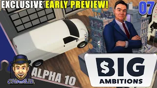 HEADQUARTERS, WAREHOUSES, AND VANS, OH MY! - Big Ambitions - Early Alpha - 07