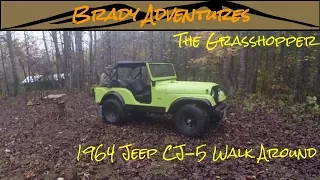 Trail Ready 1964 Jeep CJ5 Walk Around aka "The Grasshopper"