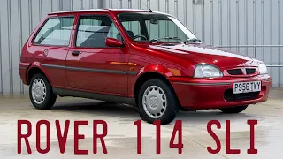 1996 Rover 114 SLi Goes for a Drive