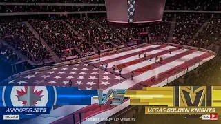 Winnipeg Jets vs Vegas Golden Knights 10/20/2022 NHL 23 Gameplay