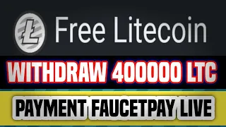 WITHDRAW 400000 LTC Free Every Day | New Legit LTC faucet Earning Sites | NO INVEST |#TechnicalAsif