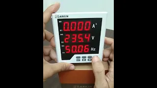 Cara Seting Digital Panel Meter 1P LR-UIF33 LARKIN