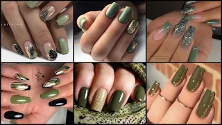 HERMOSOS DISEÑOS TENDENCIA NAILS UÑAS PRIMAVERA VERANO COLOR VERDE DISEÑOS DE TEMPORADA|tips y uñas