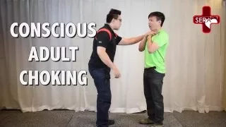 Conscious Adult Choking | Singapore Emergency Responder Academy, First Aid and CPR Training