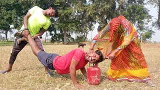 New Entertainment Top New Funny Video 2022 Very special Superhit Comedy Video by #dehati funny a2z