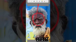 Autodesk Sketchbook Face smooth Editing Tutorial #shorts #short #youtubeshorts #vairalshort #tending