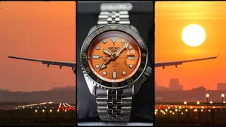 SEIKO 5 Sports GMT (SSK005) 'Mikan Orange' Jubilee | Automatic Watch Unboxing & Review