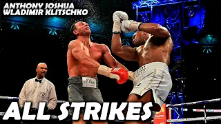 Anthony Joshua vs Wladimir Klitschko - All Significant Strikes