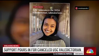 Support pours in for USC valedictorian's speech to be reinstated