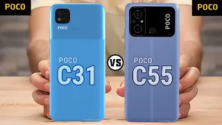 Poco C31 Vs Poco C55. #Trakontech