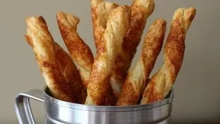 Cheese Straws - Cheesy Bread Sticks Recipe