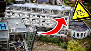 24H OVERNIGHT AUF VERLASSENEM HOTELDACH! + MTB Tour!