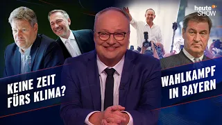 Klimaschutz verpennt: Halten wir uns zu viel mit anderen Themen auf? | heute-show vom 29.09.2023