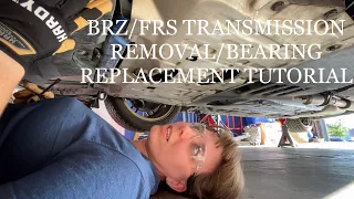 BRZ/FRS Transmission removal/ Bearing Replacement Tutorial