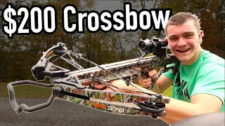 $200 AMAZON CROSSBOW DEER HUNTING CHALLENGE!