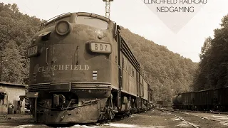 Train Sim World 2. Рейс на F7 под погрузку и обратно. Clinchfield Railroad 2/46