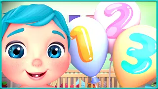 Counting 1 To 10 (Color Train) + More Kids Songs & Nursery Rhymes by Super Luca School Theather