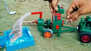 diy mini diesel engine water pump | part 2 |  diy tractor | water pump | mini tractor | @KeepVilla