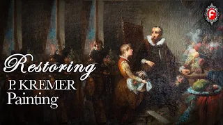 How old paintings are professionally restored. Restoring a 19th Century Painting