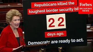 'Republicans Say They Care About National Security...': Stabenow Slams GOP For Killing Border Deal