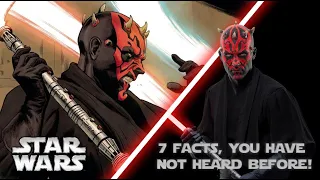 7 Unknown Facts: Darth Maul