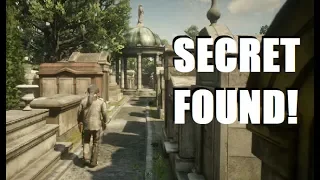 Hidden SECRET FOUND Inside the Saint Denis Cemetery in Red Dead Redemption 2!