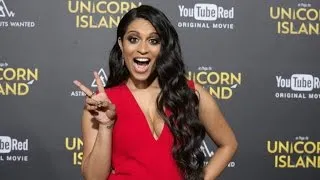 Watch Lilly Singh Adorably Freak Out at Her 'Trip to Unicorn Island' Premiere