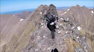 An Teallach Ridge from Corriehallie Dundonnell 24Apr21