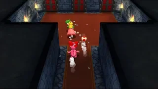 Mario Party 9 Garden Battle - Yoshi vs Birdo vs Toad vs Peach | Mario Gaming #26