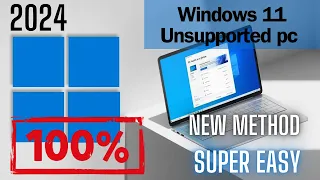 How to install Windows 11 23H2 on Unsupported PC (New Method) 2024| 100% working