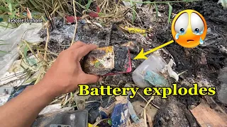 Restoration abandoned Phone battery explodes | Restore Destroyed phone Found From landfill