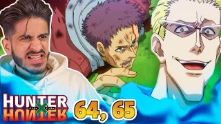 THE BOMBER REVEALED!! || Hunter x Hunter Episode 64, 65 Reaction