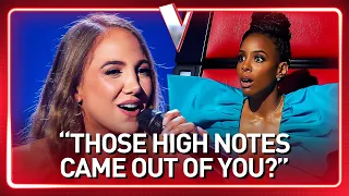 Talent hits impossible HIGH NOTES and STUNNED The Voice coaches | Journey #337