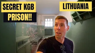 BRUTAL! Exploring a Soviet KGB Prison | Vilnius Lithuania 🇱🇹